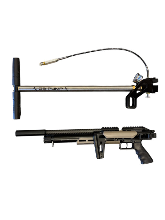 Air Venturi Alpha Compact .22 + AV G9 Hand Pump Combo | Airgun + Pump