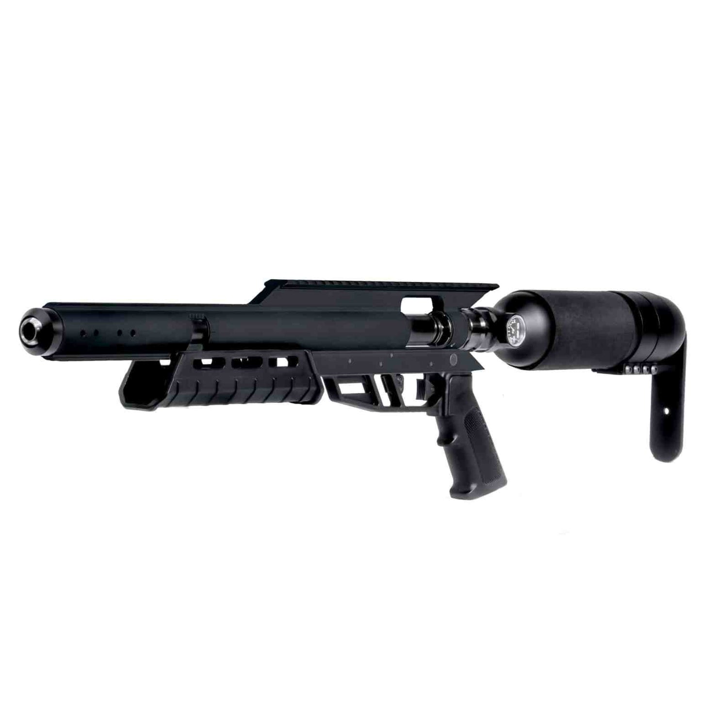 AirForce Tex Rex Brush Gun big bore air rifle from the left hand side