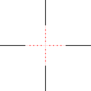 Vantage IR 3-9x40 Mil Dot IR