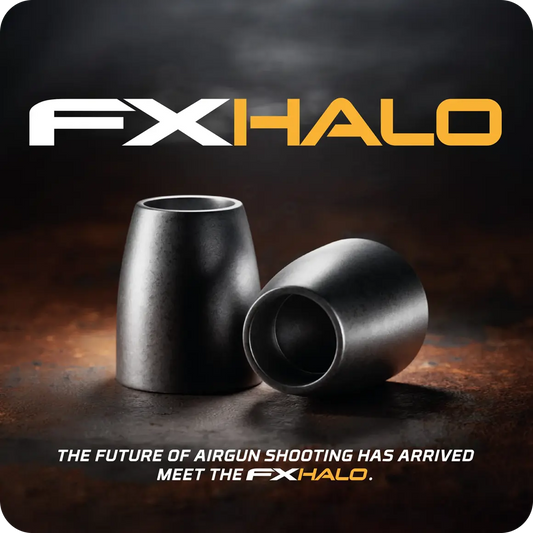 FX HALO Airgun Projectiles – High BC Expanding Hybrid Pellet 100ct.