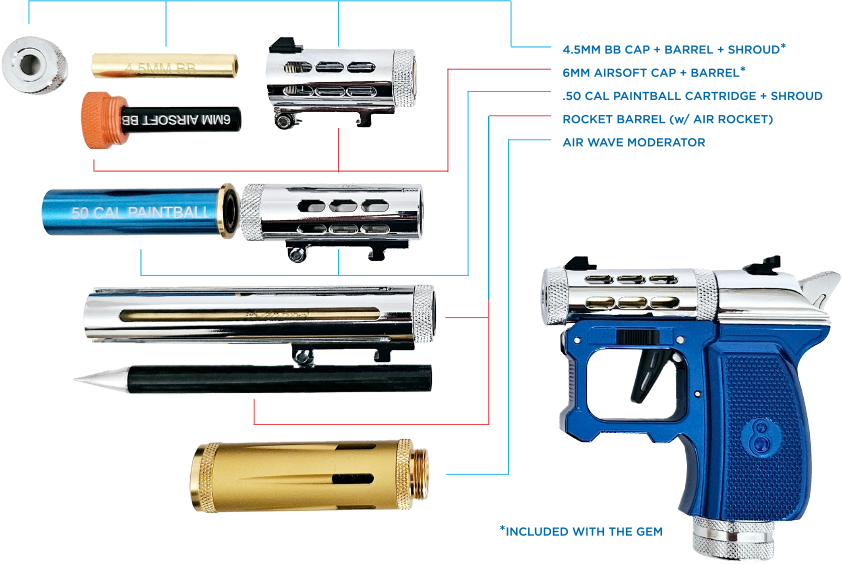 Alias Airguns Gem CO2 Pistol .177 (Pre Orders Expected May 21st)