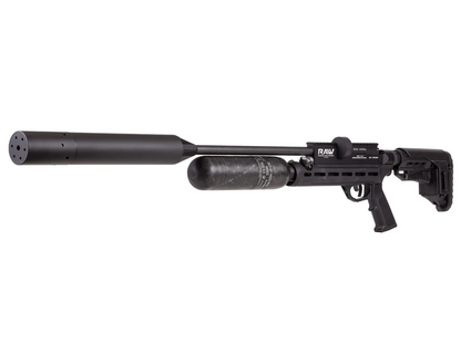 RAW HM1000X – with Moderator | Factory-Tuned Competition PCP Air Rifle | Caliber & Barrel Interchangeable
