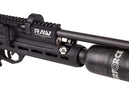RAW HM1000X – with Moderator | Factory-Tuned Competition PCP Air Rifle | Caliber & Barrel Interchangeable