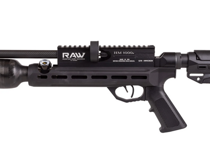 RAW HM1000X – with Moderator | Factory-Tuned Competition PCP Air Rifle | Caliber & Barrel Interchangeable