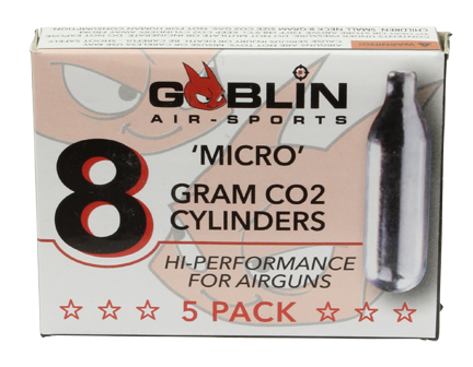 Alias Airguns 8gr CO2 Pack of 5