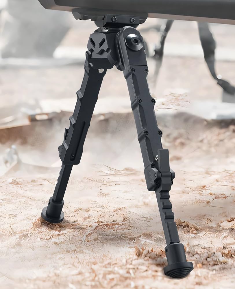 5-Position Lightweight Picatinny Bipod 7”-9”