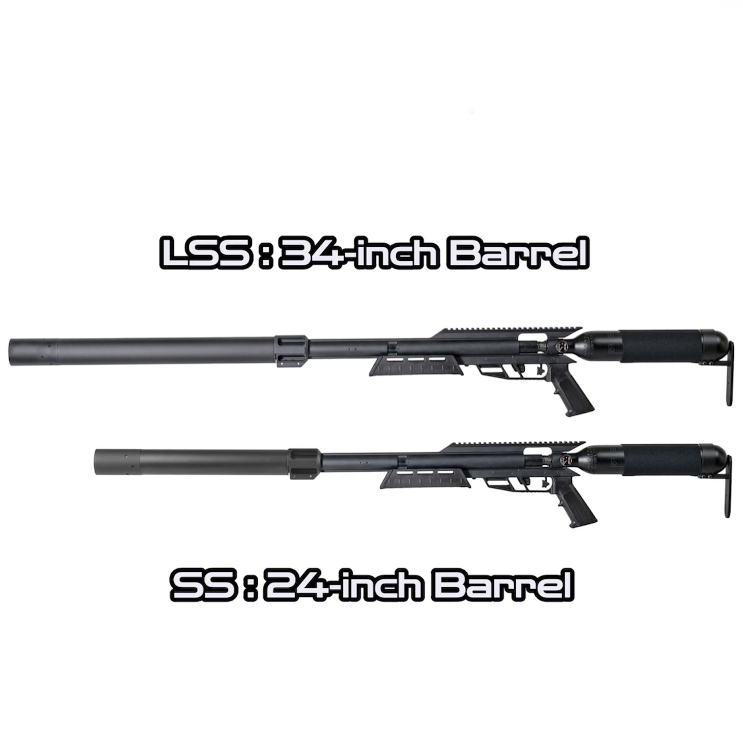 AirForce Texan LSS - Integrally Suppressed High Powered Air Rifle for Hunting