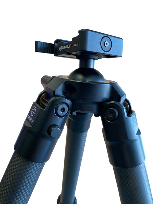 Carbon Fiber Shooting Tripod W/ 45mm Ballhead and ARCA Mount image 2