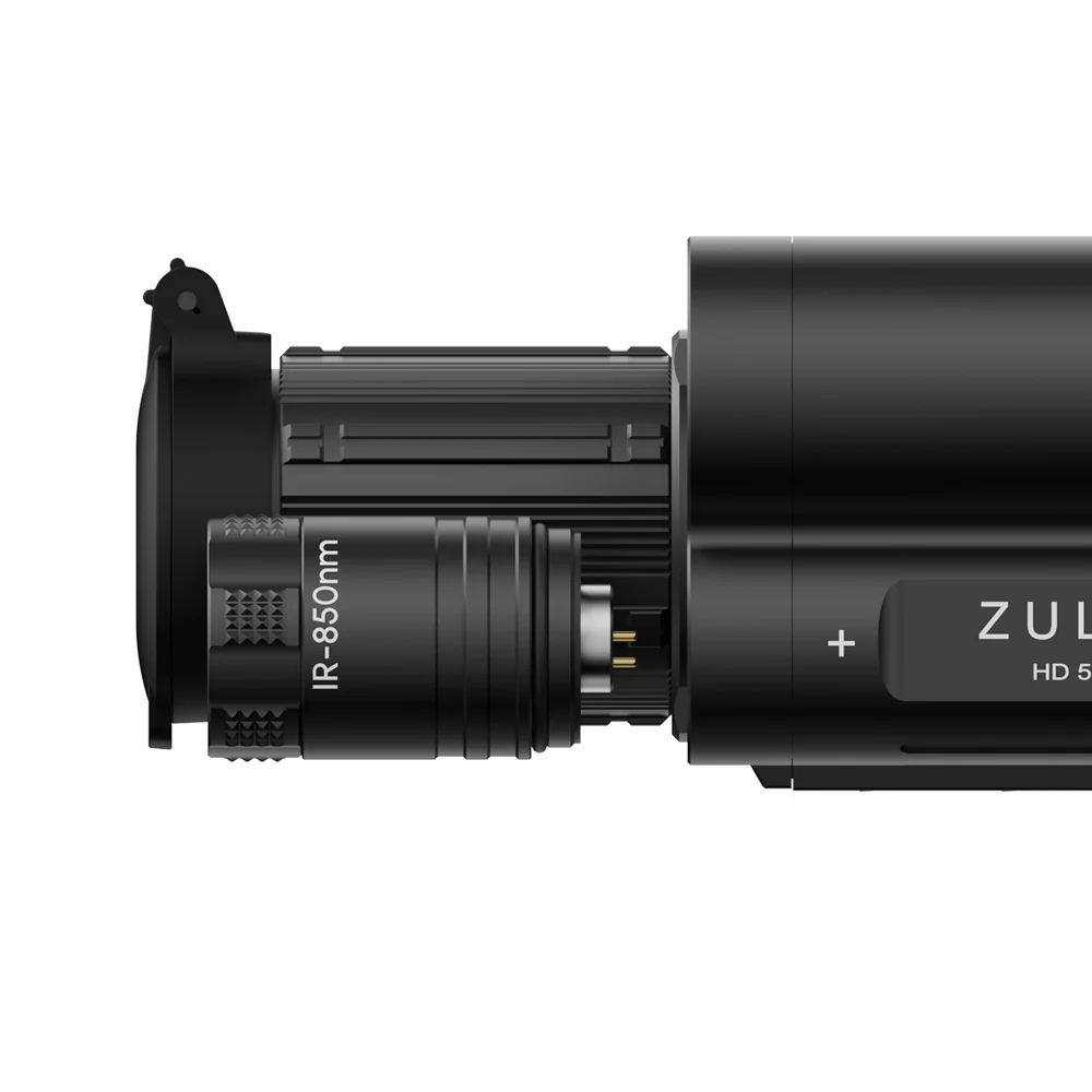 ZULUS HD 3-12X Digital Night Vision Scope with Laser Rangefinder and Ballistic C image 4